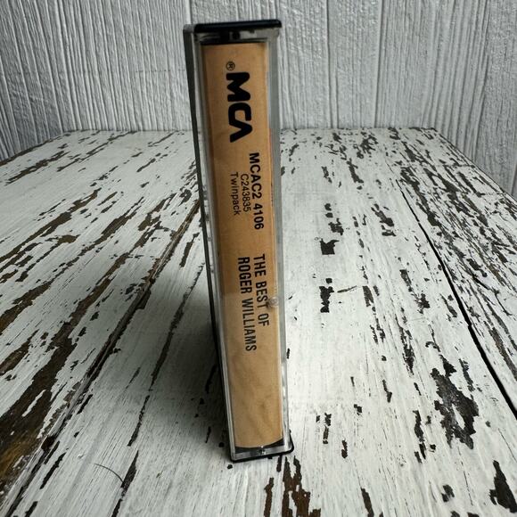 Roger Williams The Best of Roger Williams 1976 MCA Cassette Tape Pop Jazz Vtg - Picture 4 of 5